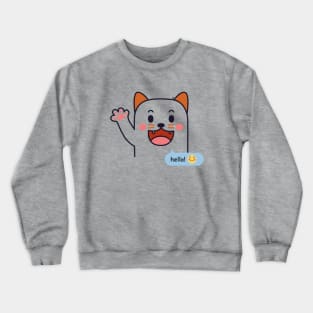 Cat Sayings Crewneck Sweatshirt